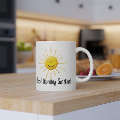 Good Morning Sunshine Coffee Mug, 11 oz.